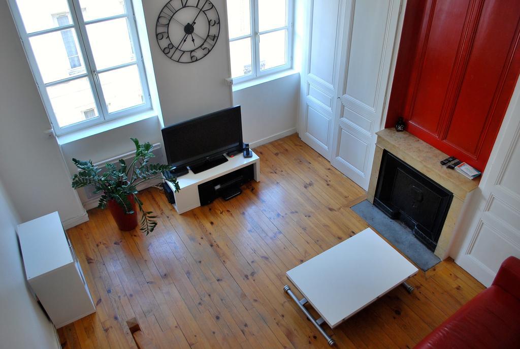 L'Appartement Du Parc Lyon Rum bild